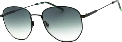 Image de Hugo Boss - Lunettes de soleil pour homme/femme Unie, Métal SY1602 (Taille unique) (Vert/Noir)