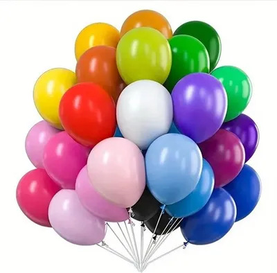 Immagine prodotto di 100pz palloncini in lattice colorati GRANDE 30cm palloncini di compleanno
