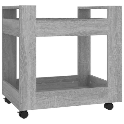 Produktbild von vidaXL Bürowagen Grau Sonoma 60x45x60 cm Holzwerkstoff
