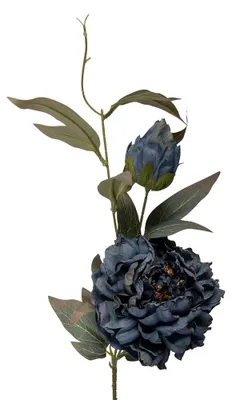 Produktbild von Clayre & Eef Kunstblume 78 cm Blau Kunststoff