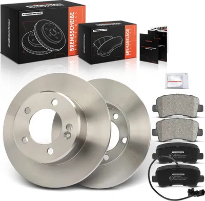 Image de Frankberg 2x disques de frein 4x plaquettes de frein essieu arrière pour Nissan NV400 Opel Movano B Renault Master III