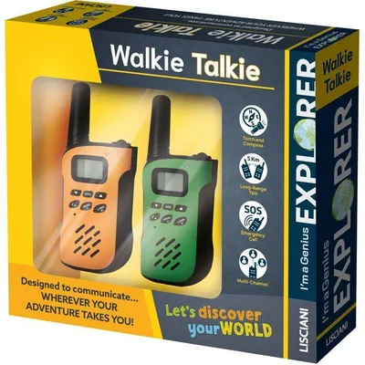 Immagine prodotto di Sono un walkie-talkie da esploratore geniale - Lisciani