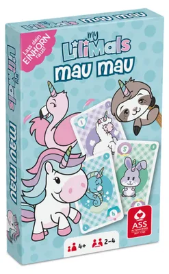 Immagine prodotto di Gioco di carte Mau Mau di myLilimals – Gioco per bambini dai 4 anni in su