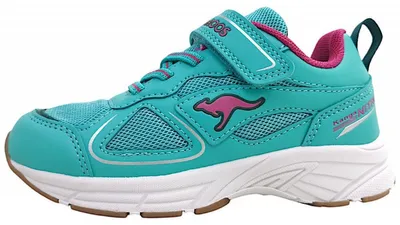 Produktbild von KangaRoos K-Ni Roug EV Klettschuh Türkis in Gr. 35