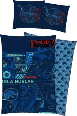 Produktbild von Jurassic World Tracker Bettwäsche Biber / Flanell