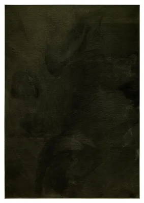 Obrázek produktu pro benuta Basic koberec z umělých vláken Furry - Olivově zelená 230x330 cm - Měkký koberec do obýváku - PČervenáiskluzová spodní strana - Pratelný - Vhodný pro podlahové vytápění