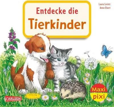 Obrázek produktu pro Maxi Pixi 463: VE 5: Pixi: Entdecke die Tierkinder (5 Exemplare)