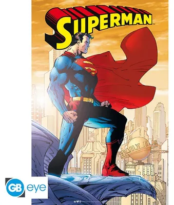Productafbeelding van DC COMICS - Poster, formaat maxi (91,5 x 61 cm) - Superman