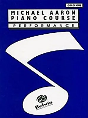 Produktbild von Michael Aaron Piano Course Performance: Grade 1
