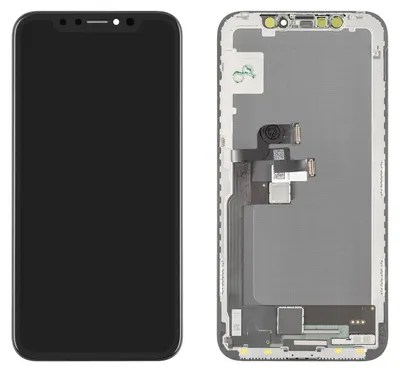 Produktbild von Display Ersatzteil OLED für iPhone X 5,8 Zoll Schwarz mit 1125x2436 Pixeln