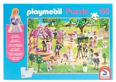 Productafbeelding van Figuurzaag, PLAYMOBIL, Bruidspaviljoen, junior, 150 onderdelen