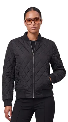 Zdjęcie produktu dla Pikowana kurtka damska Urban Classics Ladies Diamond Quilt Nylon Jacket czarna - XL