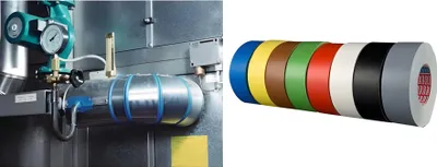 Obrázok produktu pre tesa textilná páska 4651 Premium, 19 mm x 25 m, sivá Plastový poťah z podkladu zo 148 sieťovinovej tkaniny a (04651-00209-00)