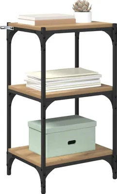 Produktbild von "2026 Aktion"Bücherregal - CLORIS - Standregal - Robust und langlebig - Artisan-Eiche 40 x 33 x 70,5 cm Holzwerkstoff - DEMöbel7538285