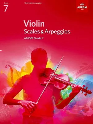 Obrázek produktu pro Violin Scales & Arpeggios, ABRSM Grade 7: from 2012 (ABRSM Scales & Arpeggios)