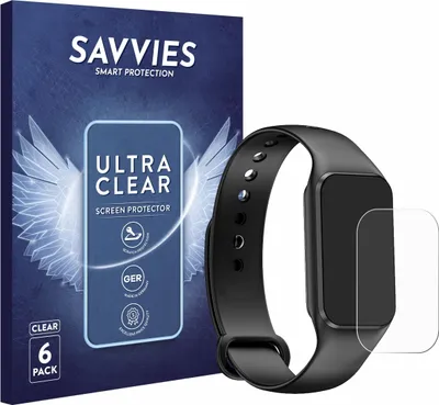 Produktbild von 6x Für FeipuQu R1 1.47" Schutzfolie Savvies Displayschutz Display Schutz Folie Klar Transparent