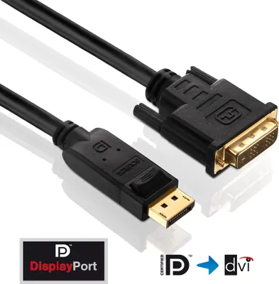 Produktbild von PureLink DisplayPort zu DVI Kabel - PureInstall - 2,00m