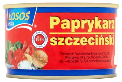 Zdjęcie produktu dla Paprykarz szczeciński 170g Łosoś