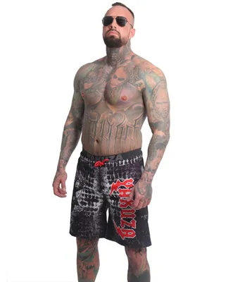 Produktbild von Yakuza Herren Ahole Badeshorts, Schwarz, 3XL