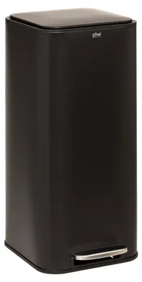 Produktbild von Mülleimer mit Pedal DELTA, Metall, 30 l