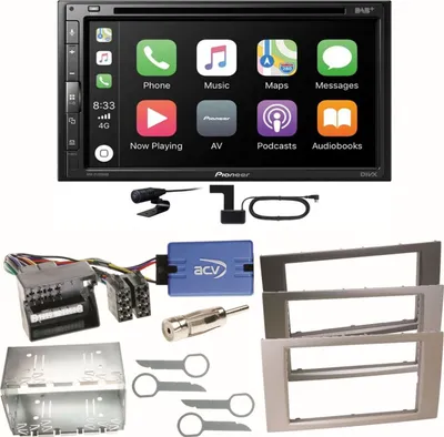 Produktbild von Pioneer AVH-Z5200DAB Android Auto Einbauset für Ford Focus C-Max Fiesta Transit