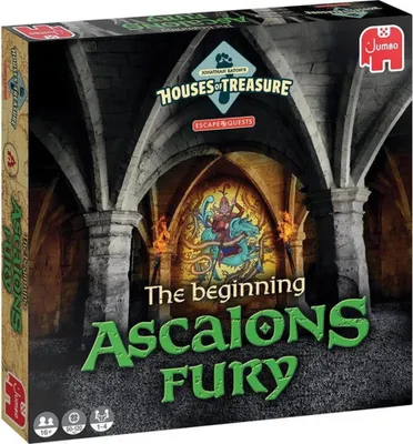 Immagine prodotto di Gioco da tavolo Jumbo Escape Quest - Ascalons Fury Escape Room Puzzle Game