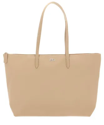 Image de LACOSTE sac shopper Shopping Bag Viennois marron clair