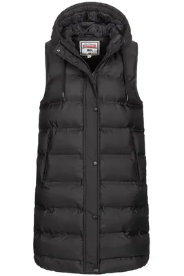 Image de Gilet femme à capuche MOONZIE Black XL Lonsdale