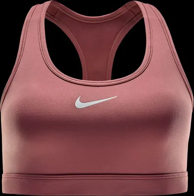Obrázok produktu pre Nike W Nk Swsh Med Spt Bra Habanero Red/Gym Red/Htr Habanero Red/Gym Red/Htr Xs