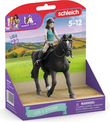 Produktbild von schleich HORSE CLUB Lisa & Storm, 5 Jahr(e), Horses, Mehrfarbig