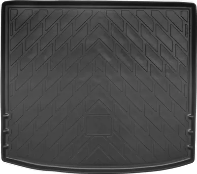 Image de Tapis De Coffre en Caoutchouc TPE Pour MG ZS 2 Depuis 2019, Bord Haut, Noir, Antidérapant, Toutes Saisons