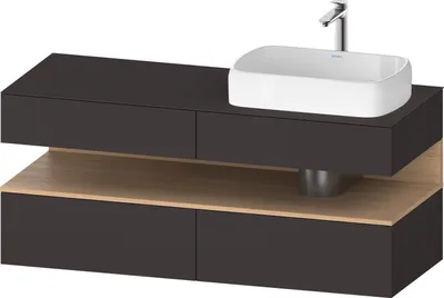 Produktbild von DURAVIT QA4766030800000 QAT KWTU WH Eck 1400x550x600 Gt Smt H
