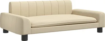 Obrázek produktu pro vidaXL Pelíšek pro psy Cream 90x53x30 cm Látka