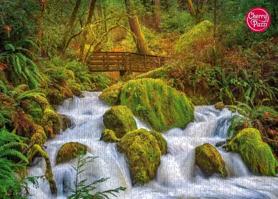 Obrázek produktu pro CHERRY PAZZI Puzzle Lesní vodopád 1000 dílků