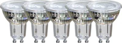 Produktbild von LED Spot GU10, PAR16, 2700K Warmweiß Licht, dimmbar, 5er Pack