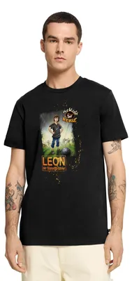 Produktbild von Spreadshirt Die Wilden Kerle Leon Männer Premium T-Shirt, M, Schwarz