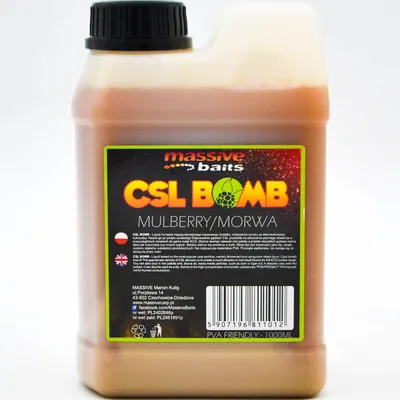 Obrázek produktu pro Tekuté masivní návnady CSL Boomb Mulberry 1l