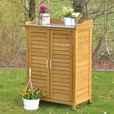 Image de Armoire de jardin marron