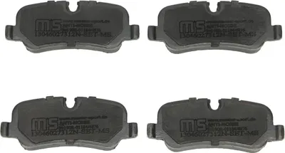 Produktbild von MASTER-SPORT Bremsbeläge Satz Hinten für LAND ROVER Range Rover Sport (L320) 13046027312N-SET-MS