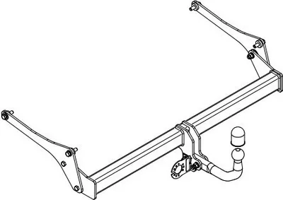 Produktbild von STEINHOF D-042 Anhängerkupplung 1450kg Max für DACIA Jogger I MPV