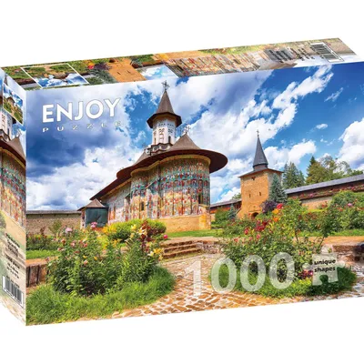 Obrázek produktu pro Puzzle 1000 dílů Enjoy – Klášter Sucevița, Suceava
