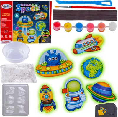 Produktbild von Kreativ-Set Magnet erstellen, DIY-Kosmos gießen