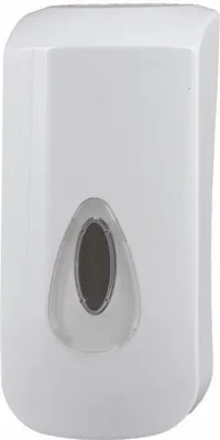Produktbild von PlastiQline Schaumseifenspender - 400 ml - Kunststoff - Farbfenster transparent