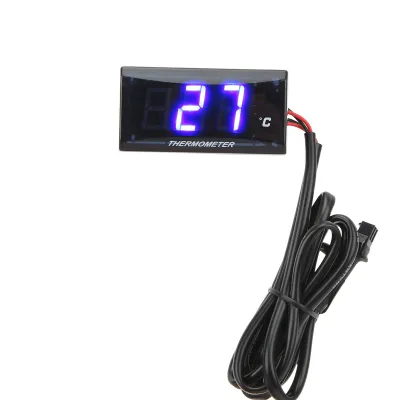 Obrázek produktu pro Měřič teploty vody na motocyklu,Měřič teploty vody na motocyklu,LCD měřič teploty vody,Digitální měřič teploty vody,Digitální teploměr vody na motocyklu,Digitální teploměr na motocyklu