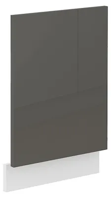 Produktbild von Frontblende Geschirrspüler integriert 45 cm Küche Lara Grau Hochglanz