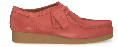 Zdjęcie produktu dla Clarks WallabeeEVO 26180921 7, sznurowane buty męskie w kolorze czerwonym, rozmiar 44,5