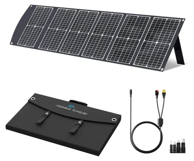 Produktbild von Ecosonique 100W Faltbares Solarpanel, 23,5% Wirkungsgrad & 45W PD Schnellladung,