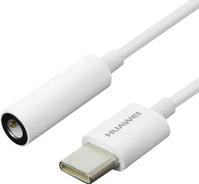 Produktbild von Huawei CM20 - USB Type-C - 3,5 mm - adapter z kablem łączącym - 0,09 m - biały