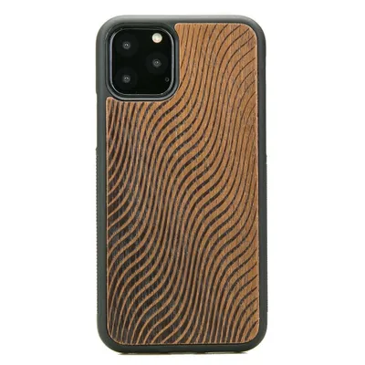 Immagine prodotto di Custodia in legno per iPhone 11 Pro, Bewood Merbauwellen