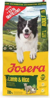 Produktbild von Josera Lamb & Rice 12,5 + 2,5 kg
